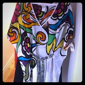 Trina Turk swimsuit coverup - new size “S”
